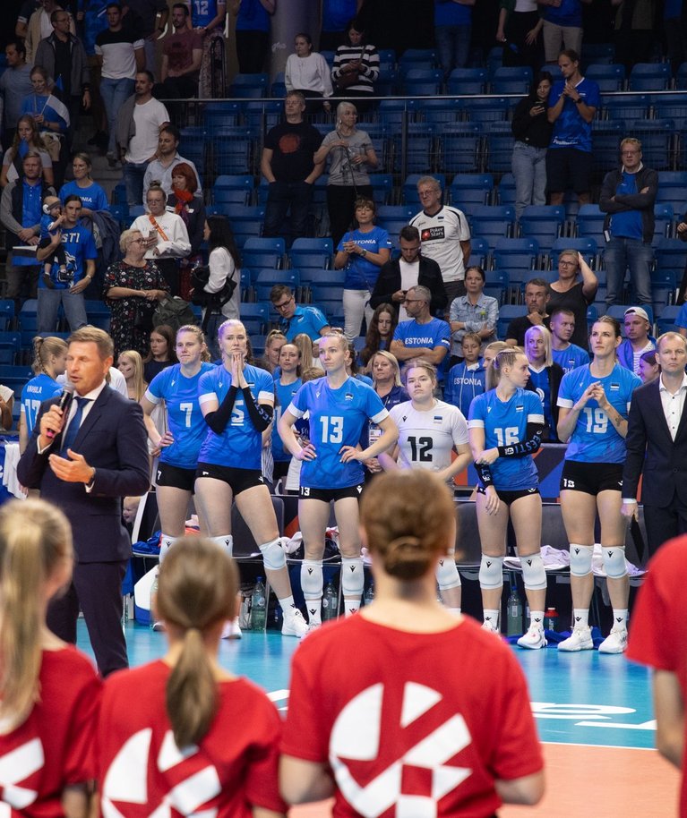 Eesti naiskonna jaoks lõppes kodune EM valusa kaotusega.