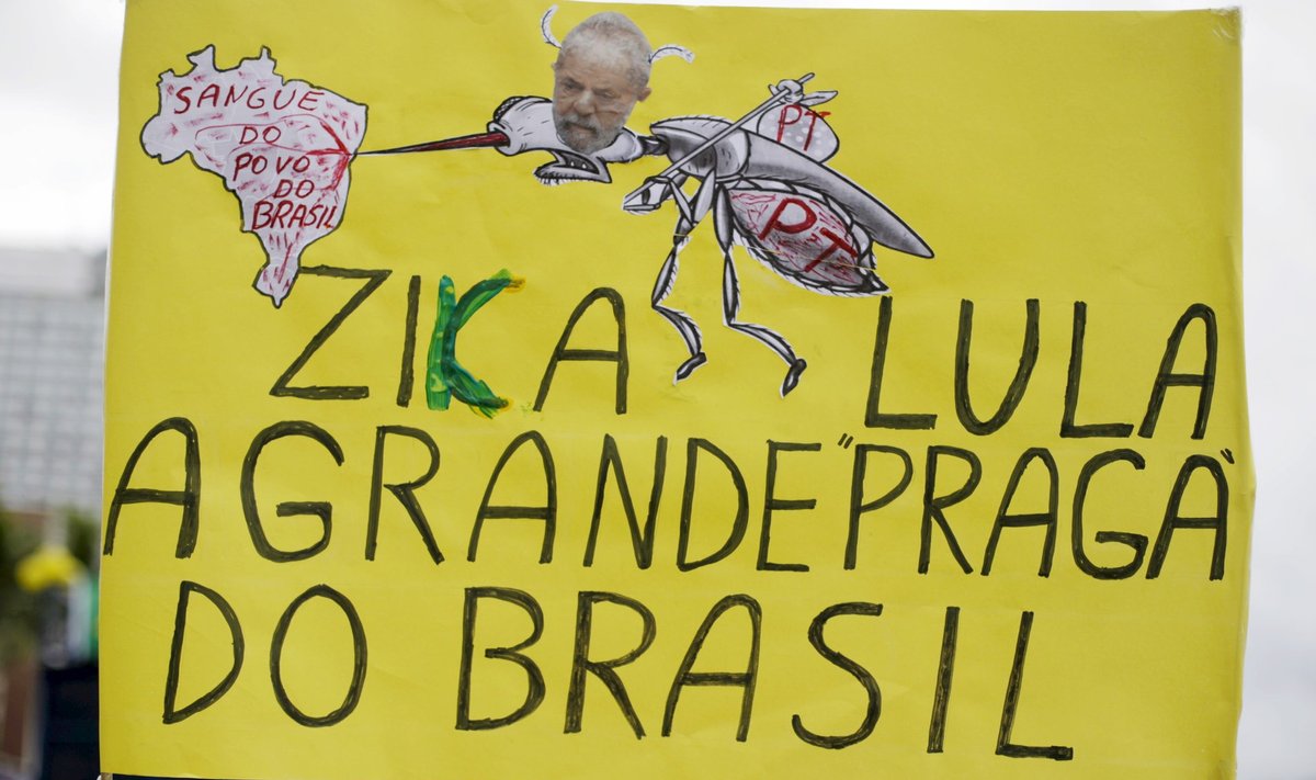 Rio de Janeiro Zika viiruse meeleavaldus