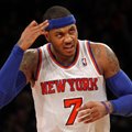 VIDEO: Knicks tuli Anthony vigastusest hoolimata suurest kaotusseisust välja