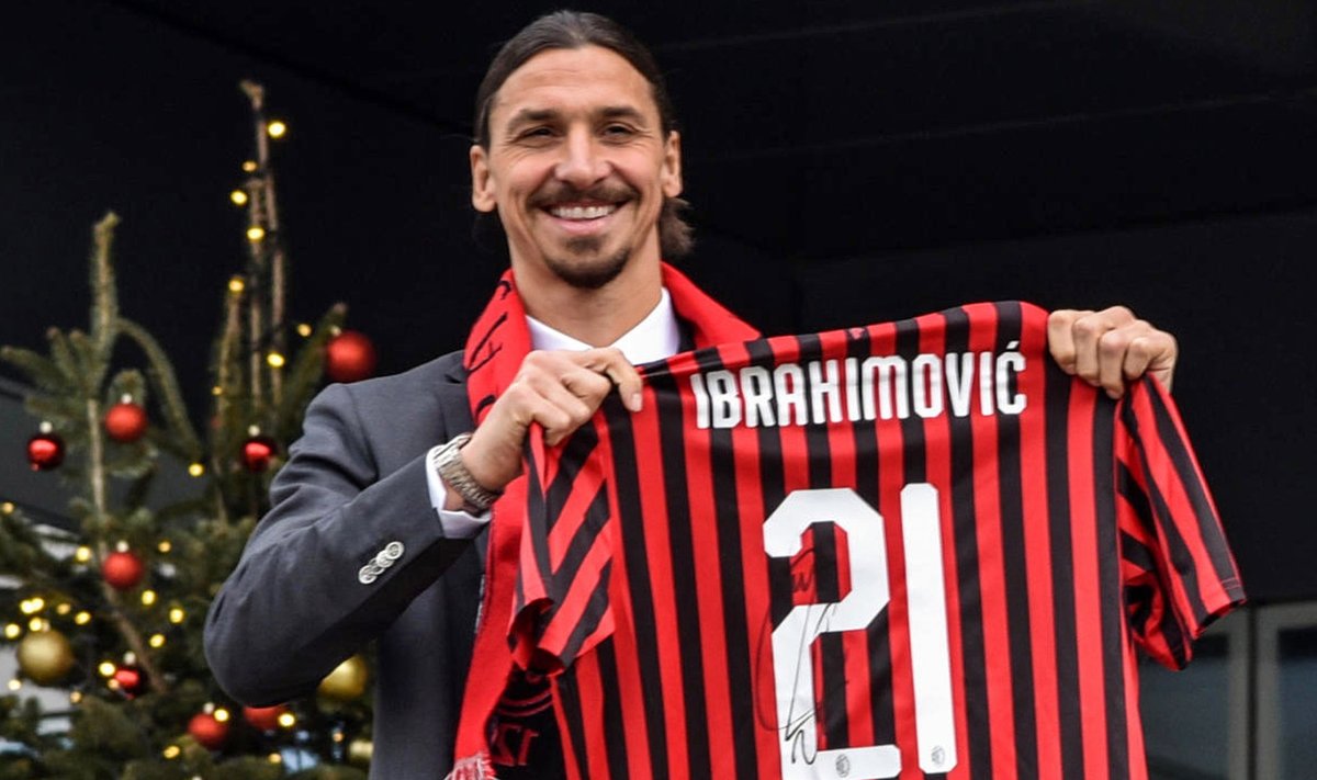 Zlatan Ibrahimovic presentation at AC Milan