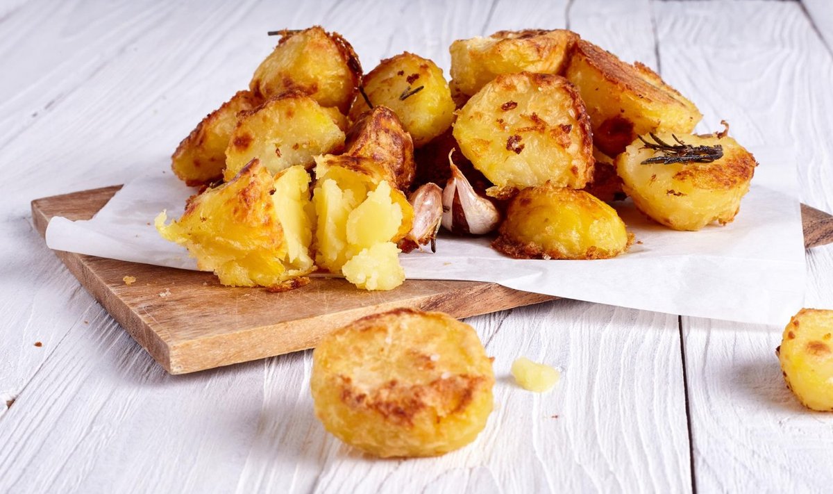 Röstitud kartulid.