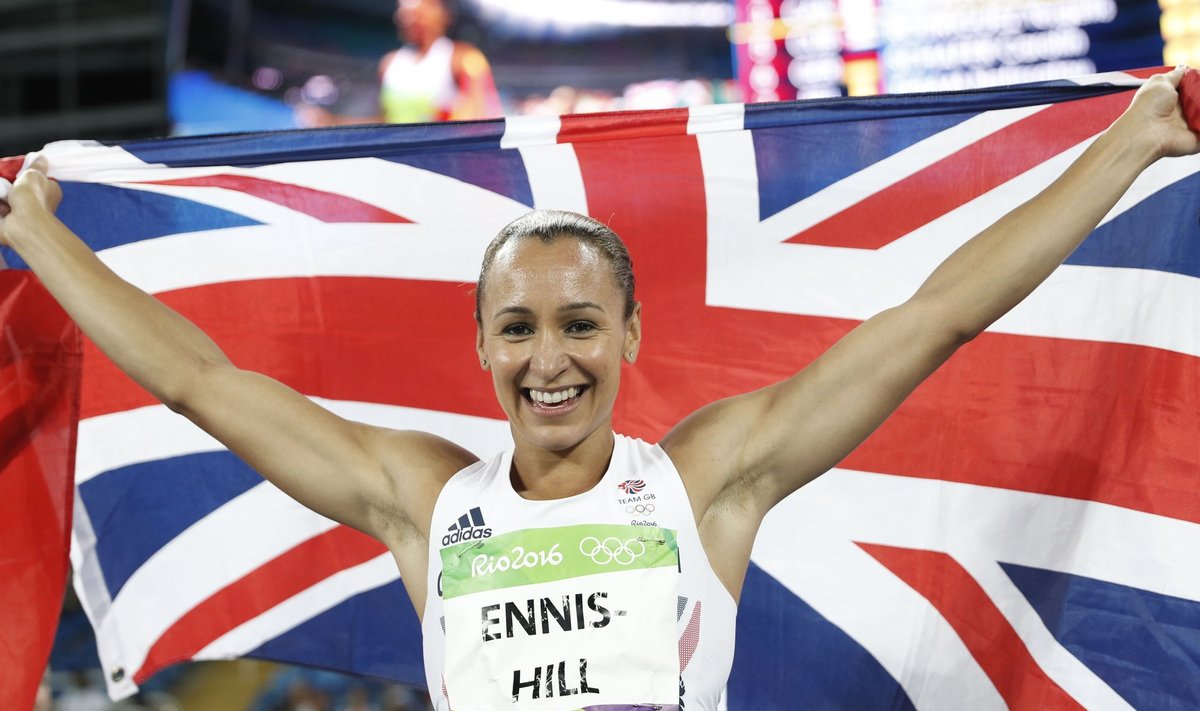 Jessica Ennis-Hill võitis Rio olümpial hõbemedali