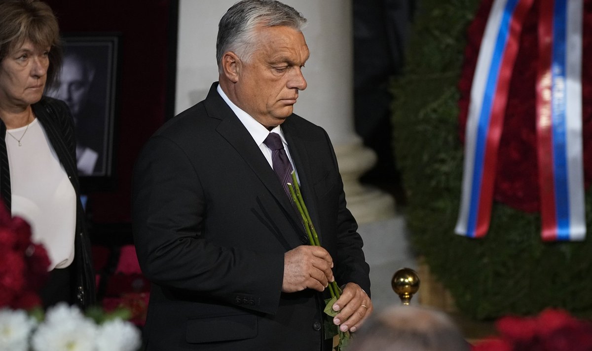 Viktor Orbán käis viimati Moskvas laupäeval, ent osales vaid Mihhail Gorbatšovi matustel ega pidanud ametlikke kohtumisi.