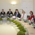 DELFI FOTOD: Valitsus pidas esimese istungi, Palo ja Pentus-Rosimannus on pinginaabrid