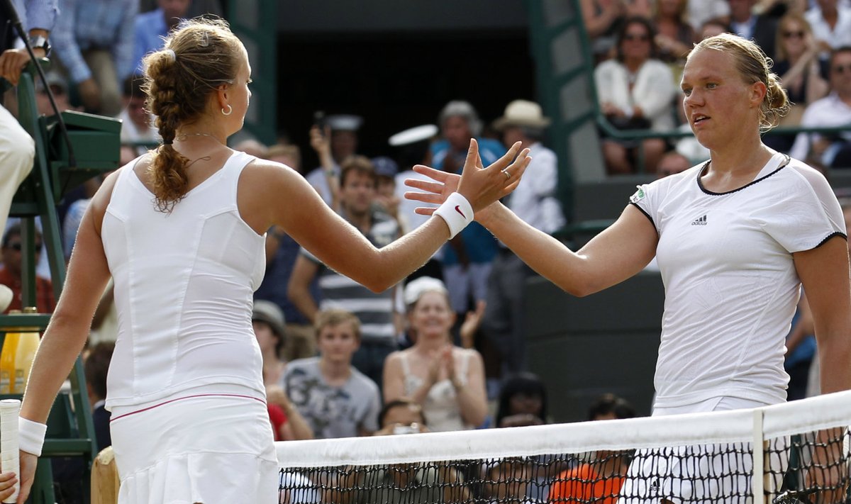 Petra Kvitova võitis 2010. aasta Wimbledoni veerandfinaalis Kanepi vastu tõelise trilleri.