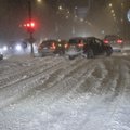 Kolmapäeva õhtul tabab Eestit tugev lumetorm, transpordiamet hoiatab halbade liiklusolude eest