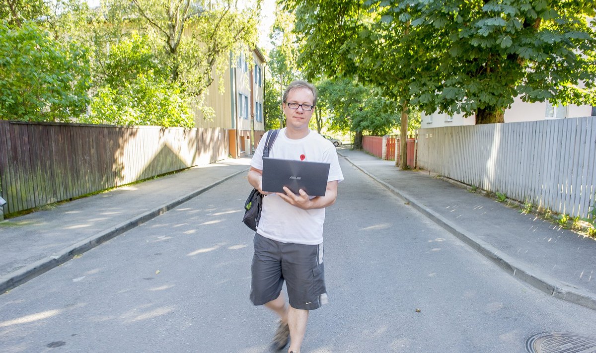 Google Map Makeri vabatahtlik Kaido Einama sattus projekti tänu Eesti matkaradade kaardistamisele.