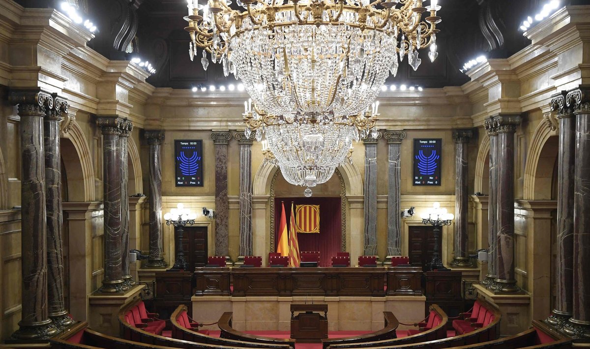 Kataloonia parlamendi saal