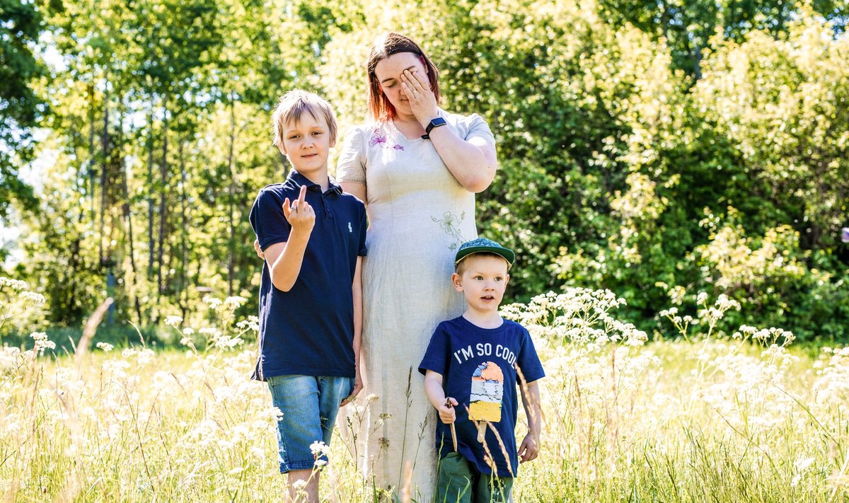 Janne puutub vägisõnadega kokku nii koolis õpetajana kui ka kodus lapsevanemana.