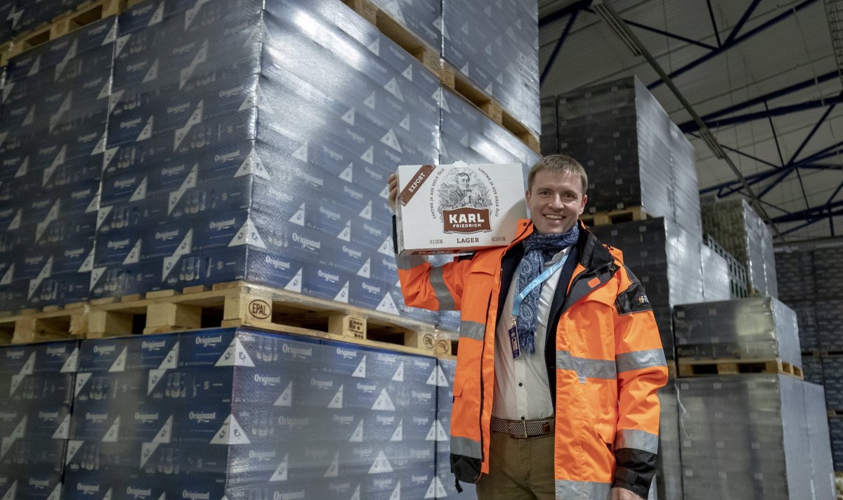 Jaan Härms, Saku õlletehas