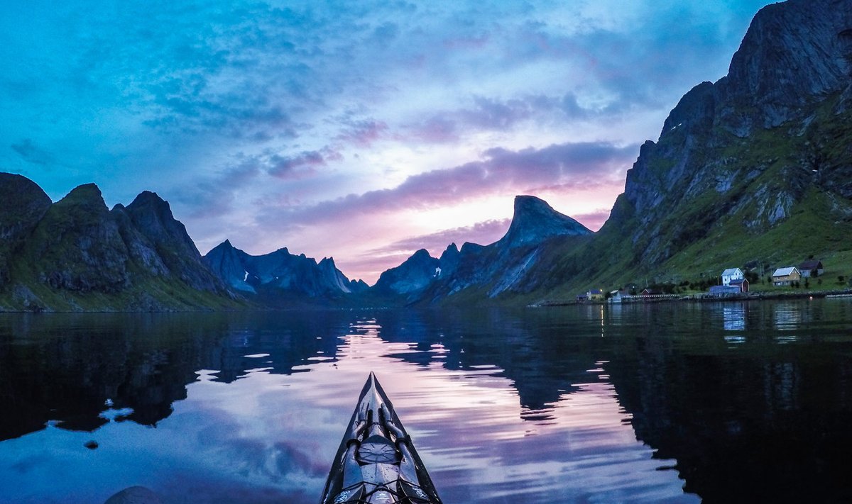 Kajakisõit Norras