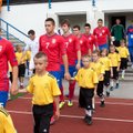 FOTOD: Rakveres toimunud Serbia-Prantsusmaa U-19 koondiste mäng pildis