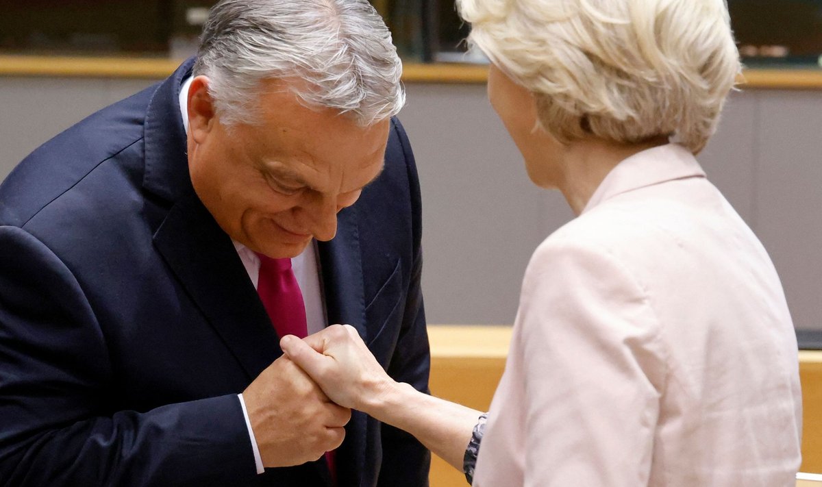 Viktor Orbán ja Ursula von der Leyen