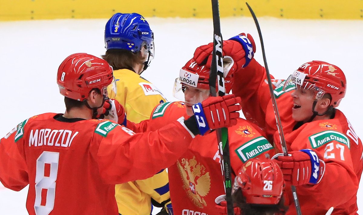 2020 World Junior Ice Hockey Championship, Semifinals: Sweden vs Russia