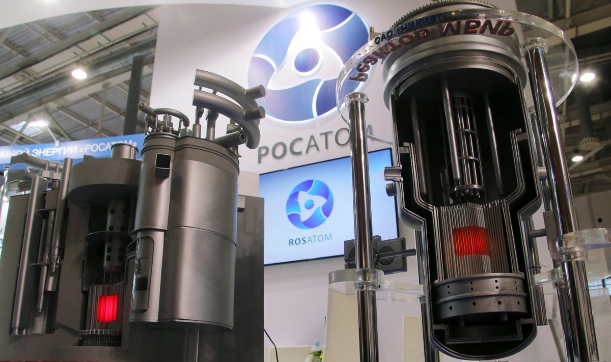 Rosatomi reaktorite mudelid Moskvas näitusel.