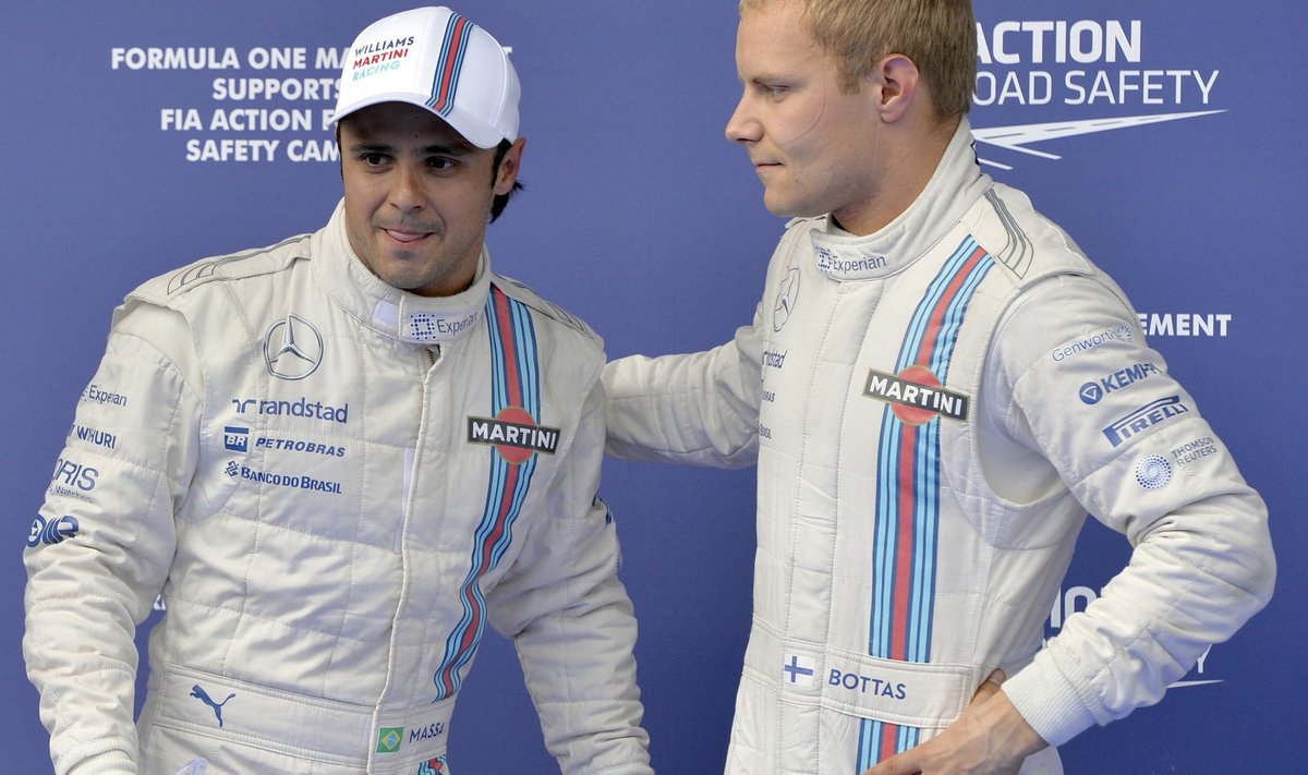 Felipe Massa ja Valtteri Bottas
