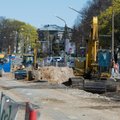 ФОТО и ВИДЕО: Дорожные работы на Пярнуском шоссе возобновлены