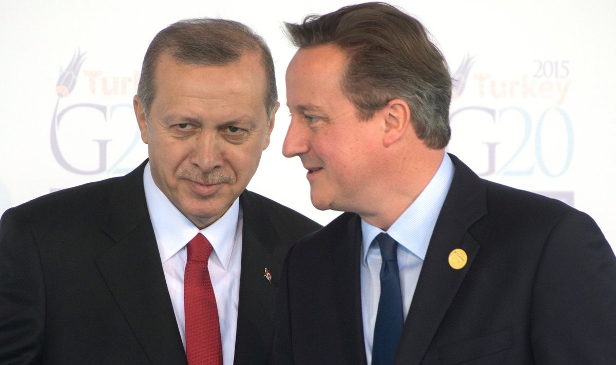 Türgi president Erdogan ja Briti peaminister Cameron