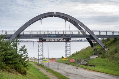 OHUTSOON: Merirahu sild Tallinnas Haaberstis.