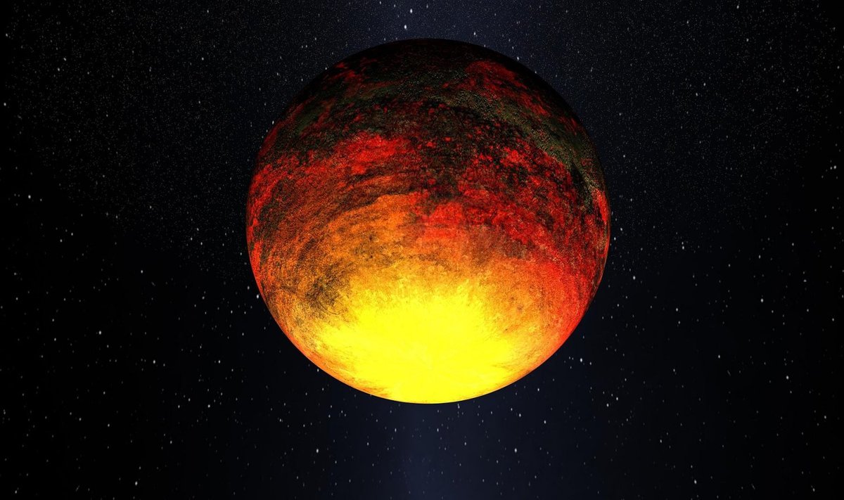 Maa muutuks mõne põrguliku eksoplaneedi, näiteks Kepler-10b sarnaseks. (Foto: NASA)