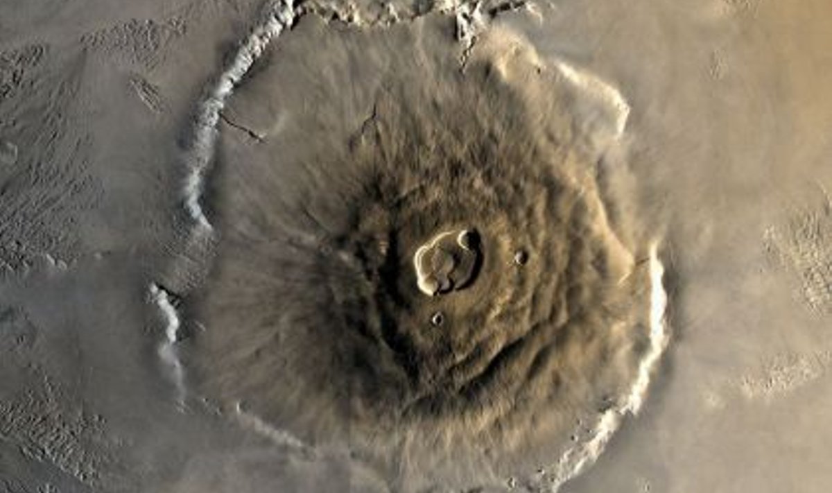 Olympus Mons. Foto: Wikipedia