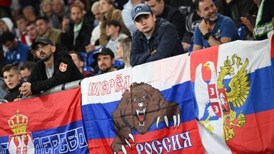 VIDEO | UEFA algatas Serbia fännide suhtes uurimise. Rüseluses osales ka Serbia presidendi poeg  