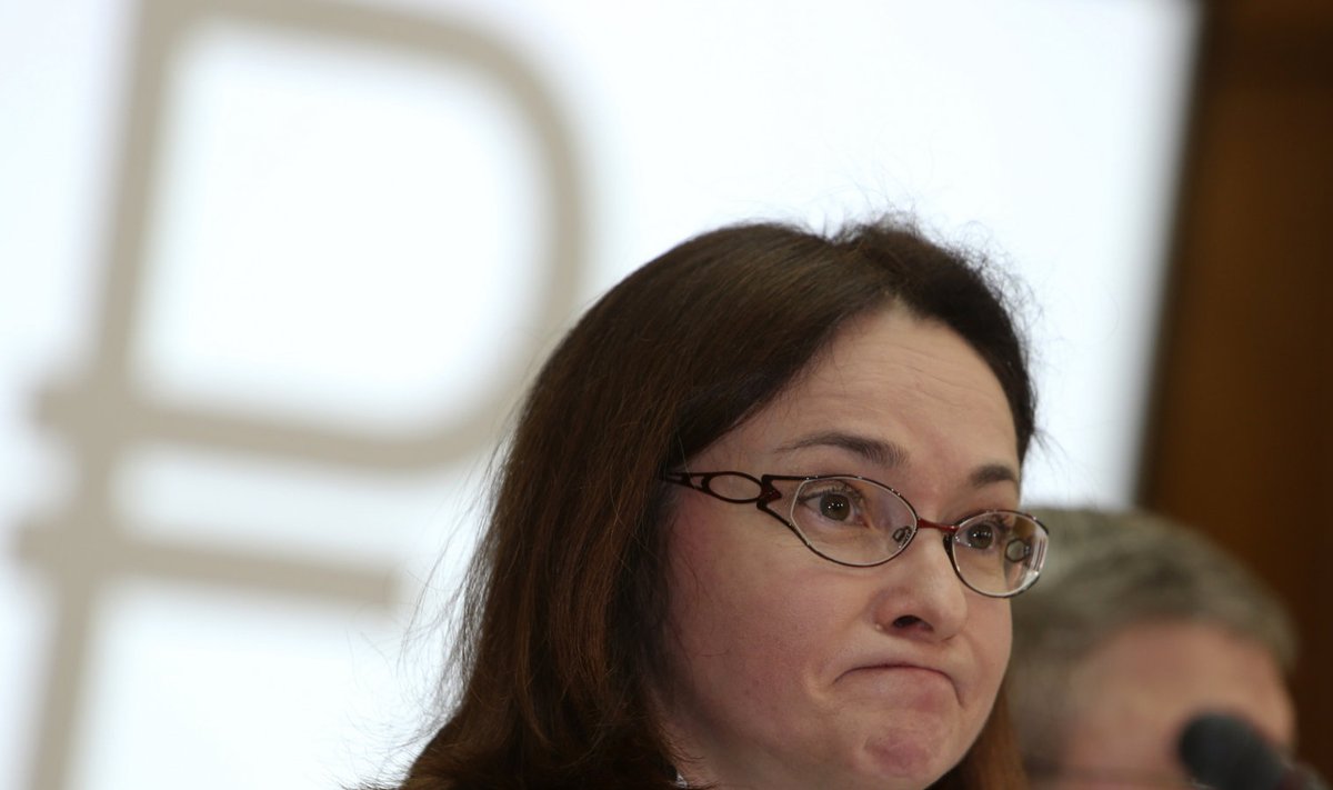 Venemaa keskpanga juht  Elvira Nabiullina 