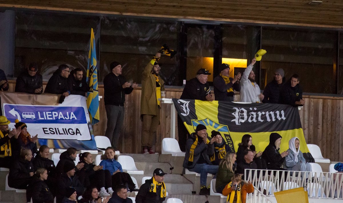 Pärnu Vapruse fännid said üle tüki aja juubeldada.