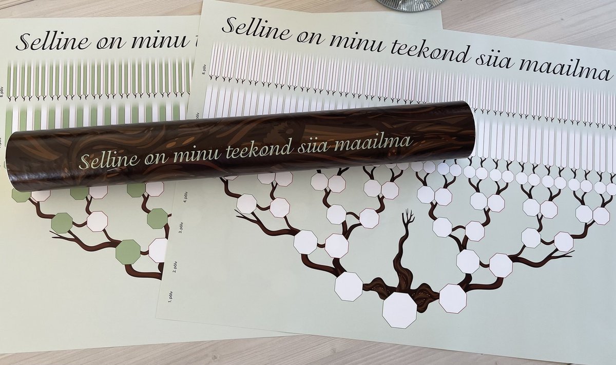 Ettevõte FastTree pakub kauni kujundusega sugupuude kokkujoonistamise põhju, paberile trükitud vormi, millega oma sugulust näidata.
