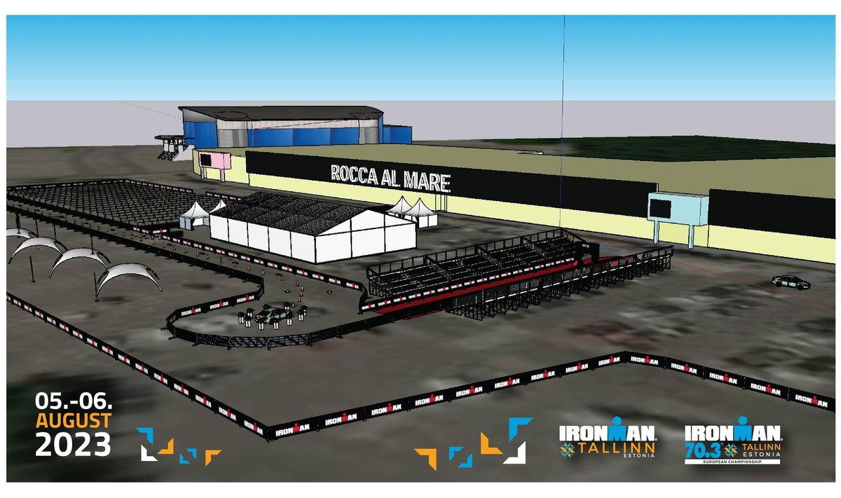 IRONMAN Tallinn kolib võistluskeskuse Kalamajast Rocca al Maresse
