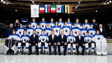 ЧМ среди юниоров: сборная Эстонии по хоккею одержала на домашнем турнире первую победу
