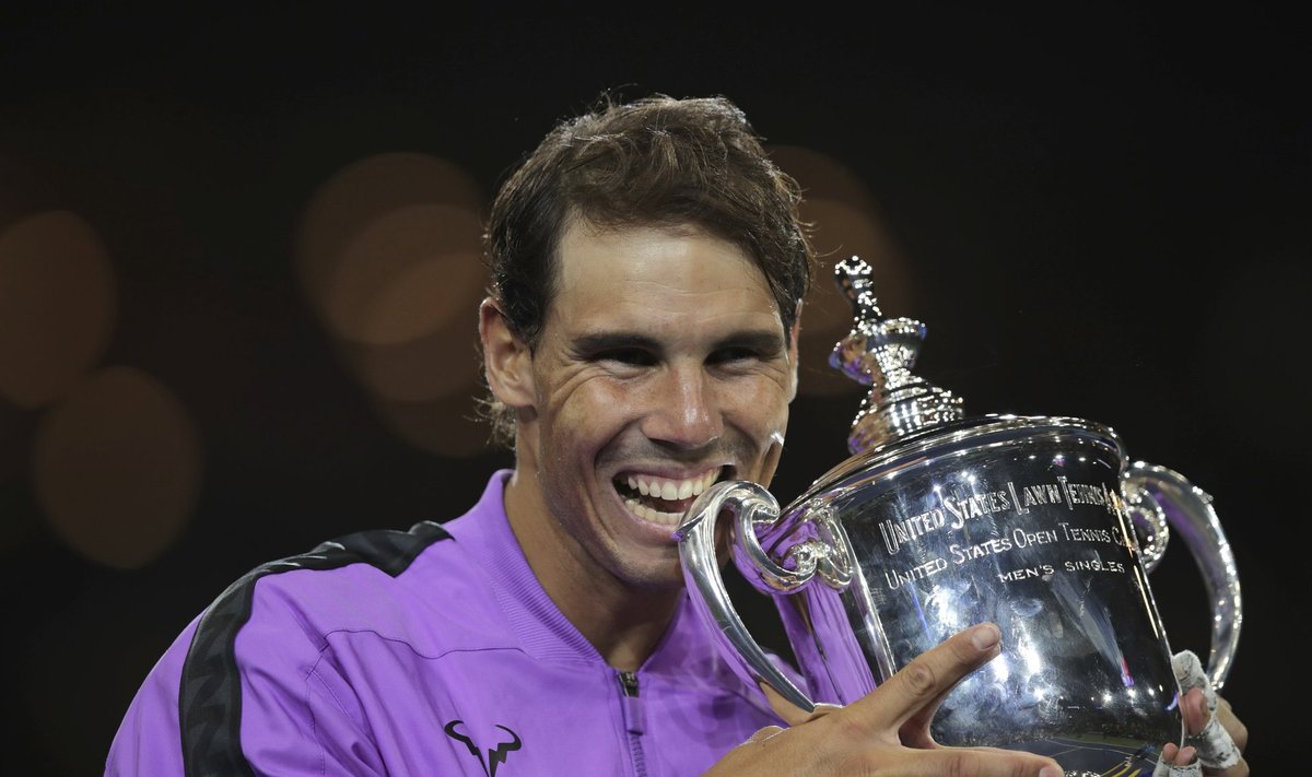 Rafael Nadal korjas kollektsiooni järjekordse suure karika.