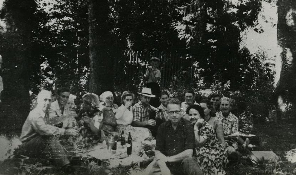 Einelaud rohelises jaanipäeval 1961 Juusnõi kultuuripargis
