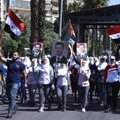 Damaskuses avaldati meelt Süüria armee saavutuste toetuseks: Allah, Süüria ja ainult Bashar!