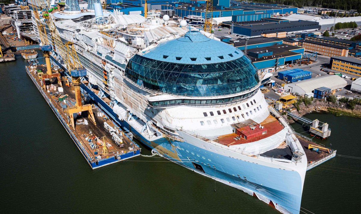 Mais sai Icon of the Seas viimast lihvi.