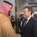 Macron kiirustas Saudi Araabiasse regiooni stabiilsust arutama