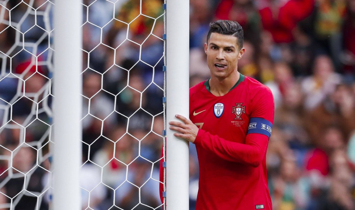 Portugali jalgpallitäht Cristiano Ronaldo 