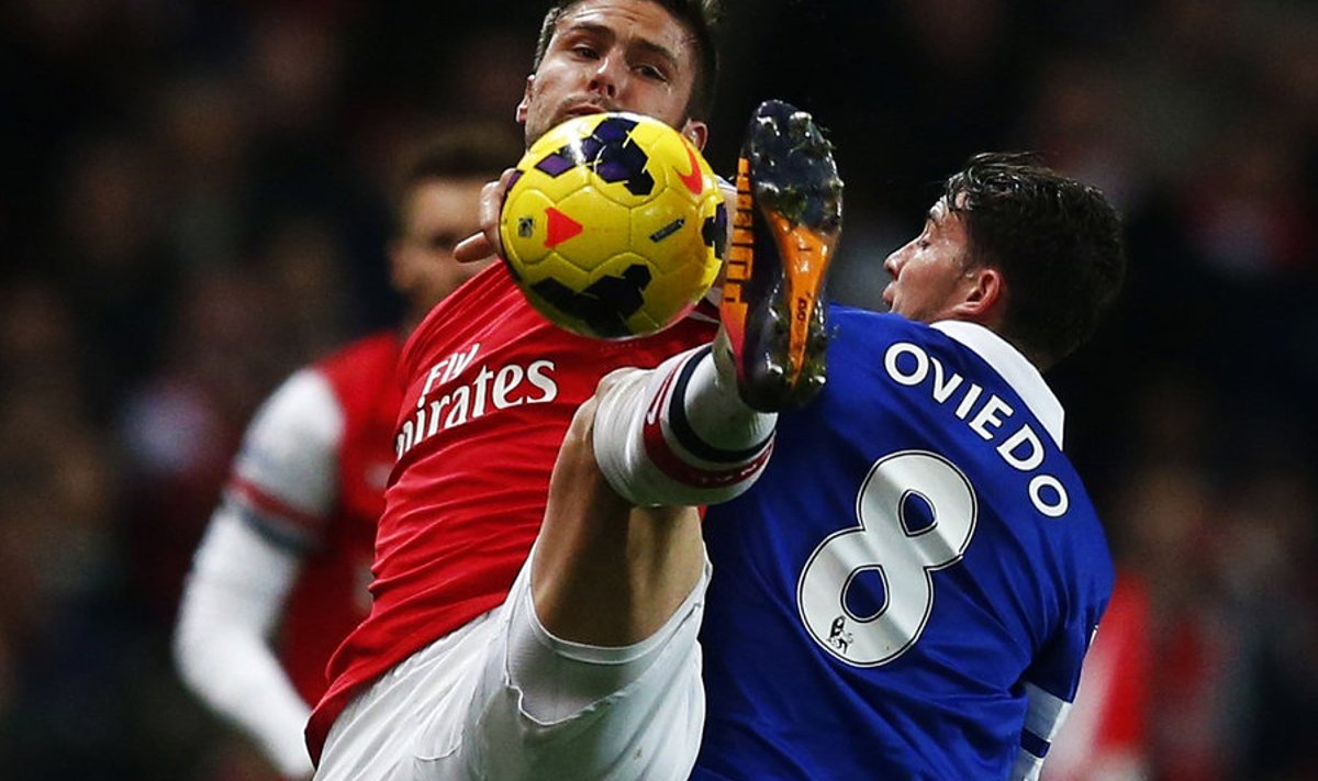 Arsenal-Everton, Olivier Giroud