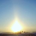 Meeldejääv vaatepilt teisipäeval – korraga kolm päikest Venemaa kohal