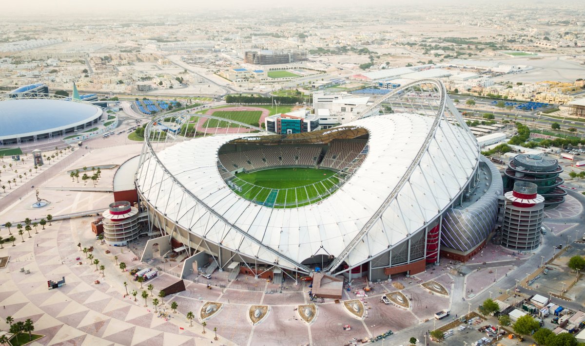 Khalifa staadion Dohas.