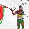 Domratševa võitis ühisstardiga sõidu, Mäkäräinen tõusis üldliidriks