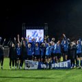 Eesti naiste jalgpallikoondis võitis pika pausi järel Balti turniiri