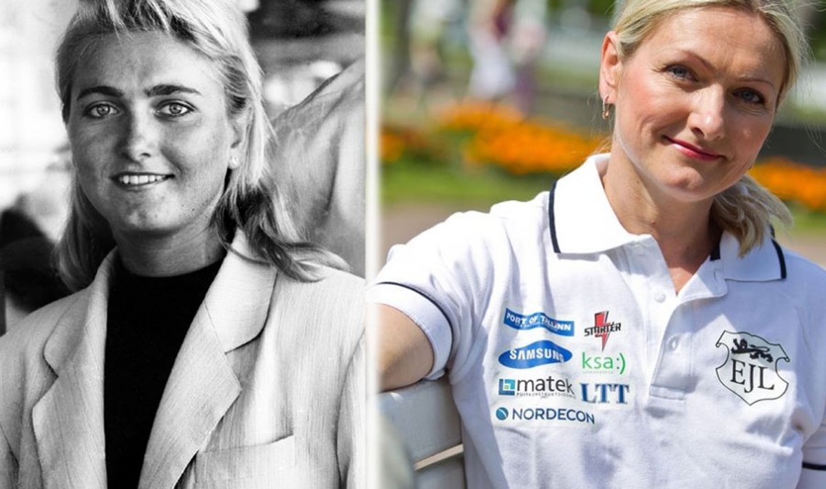 Barcelona olümpial 20 aastat tagasi tõusis Krista Kruuv oma paadiklassis maailma kuuendaks purjetajaks. Praegu kasvatab arsti haridusega naine kahte last. Fotod: Lembit Peegel ja Hendrik Osula