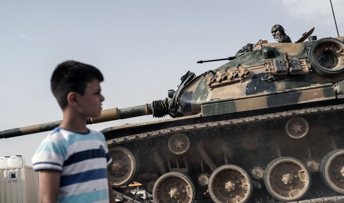 Турецкий танк в Сирии