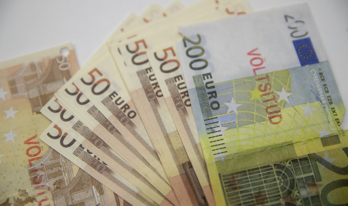 Более половины обнаруженных фальшивых денег составляют 50-евровые купюры
