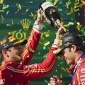 Red Bulli ja Mercedest tabas Austraalia GP-l krahh, Ferrari teenis kaksikvõidu