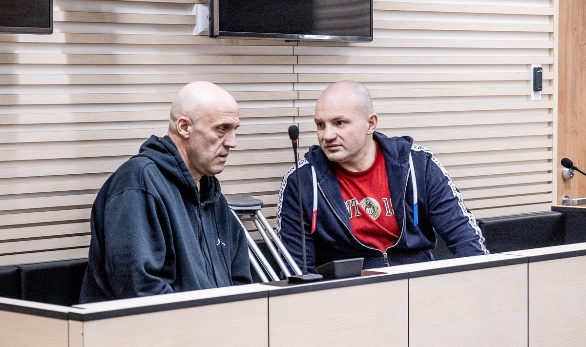 PANDI AASTATEKS KINNI: Beto Miljand (vasakul) ja Virgo Raudsepp kohtus.