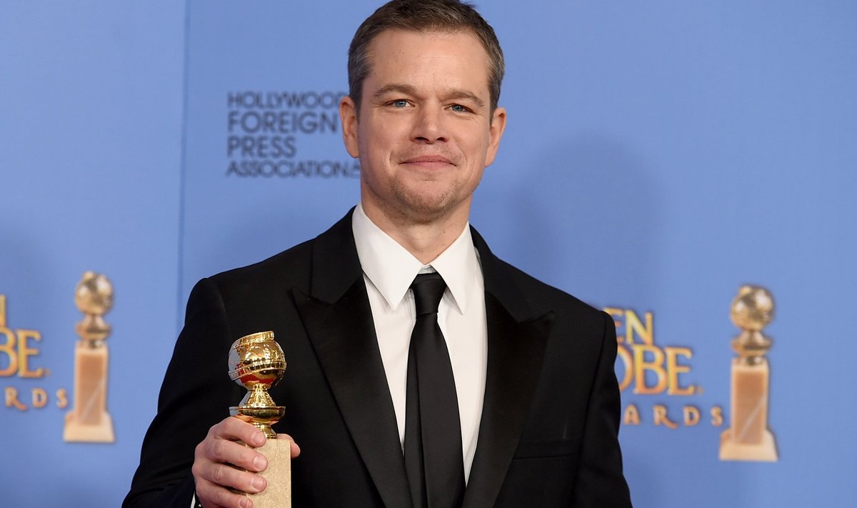 Matt Damon 2016. aastal Kuldgloobuste auhinnagalal
