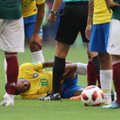 Rohkem pikali kui püsti: Neymar on MMil murul rullimist pakkunud 14 minuti jagu