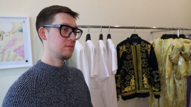 VIDEO | Plagiaadisüüdistuse saanud Kirill Safonov selgitab hämmastavat sarnasust Versace toodanguga: ma ei tea ju kunagi, kellele tehas müüb samasuguse kanga